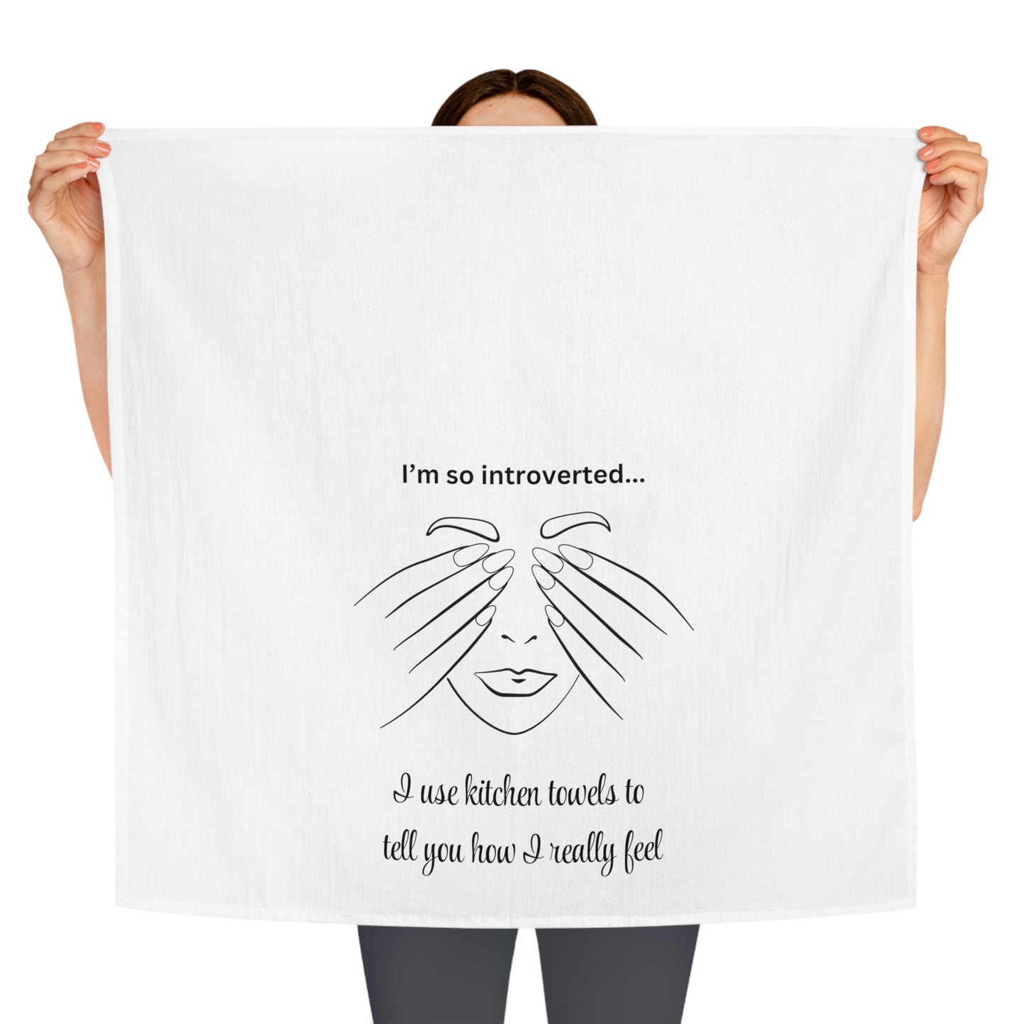 For Introverts Everywhere - Why Communicate Directly when you can Say it Through Kitchen Towels?