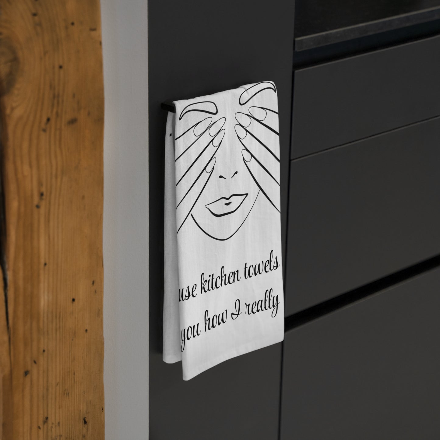 For Introverts Everywhere - Why Communicate Directly when you can Say it Through Kitchen Towels?