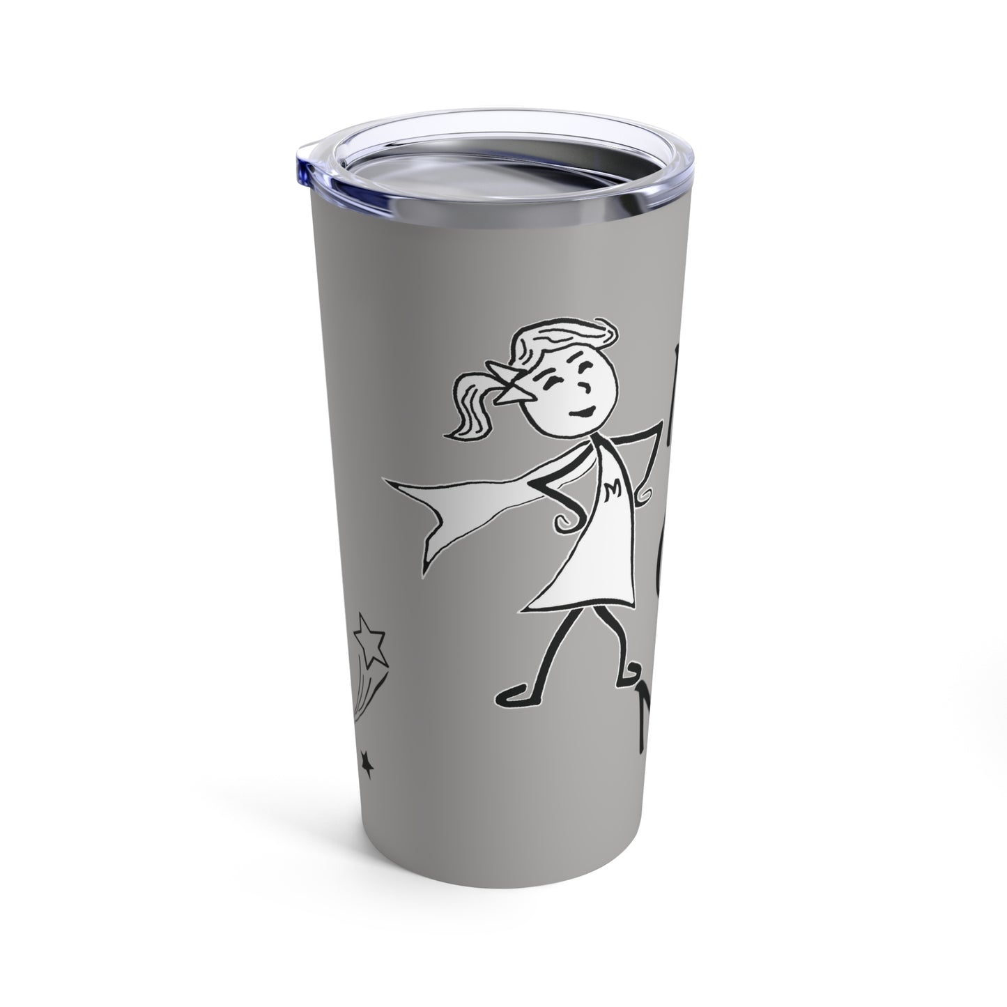 MOM Manager of Mayhem 20oz Tumbler - Grey