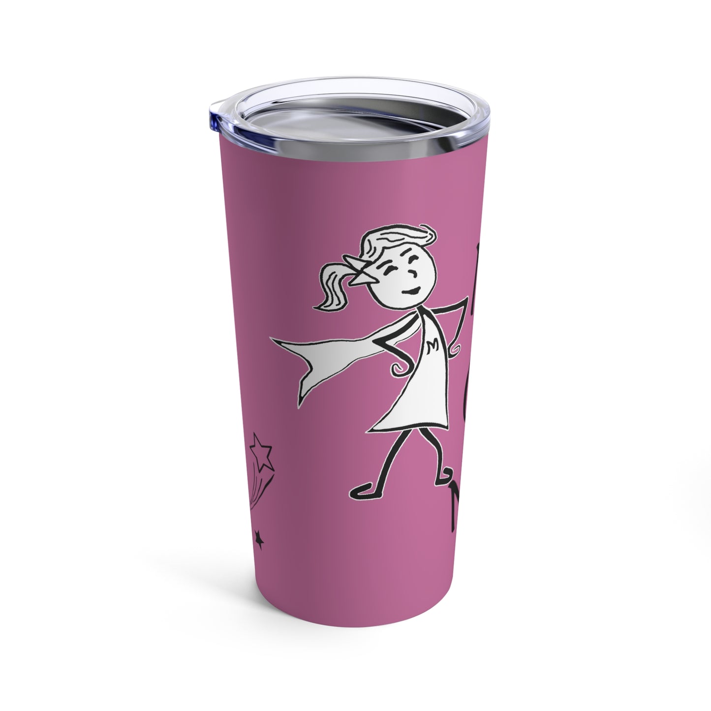 MOM Manager of Mayhem 20oz Tumbler - Pink