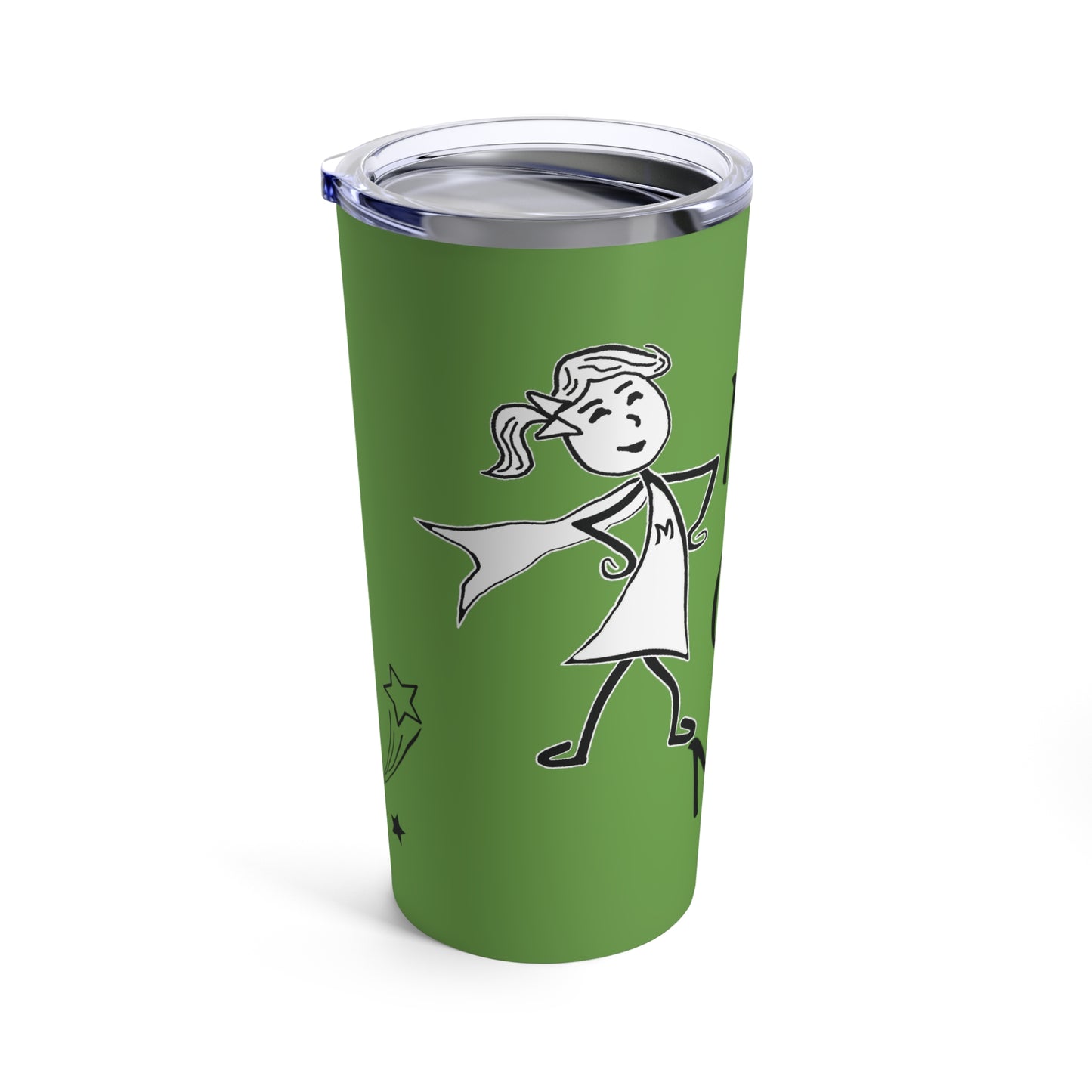 MOM Manager of Mayhem 20oz Tumbler - Green